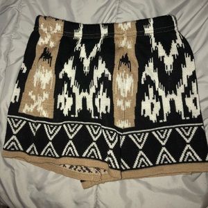 Cloth Patterned Shorts